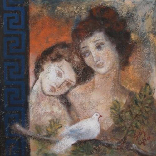 28 Guvercinli Kiz 38x38